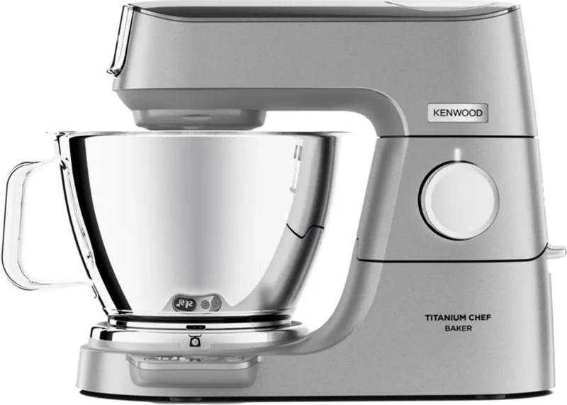 Chef Titanium Baker Keukenmachines KVC85.004SI von Kenwood in Silber – Produktfoto