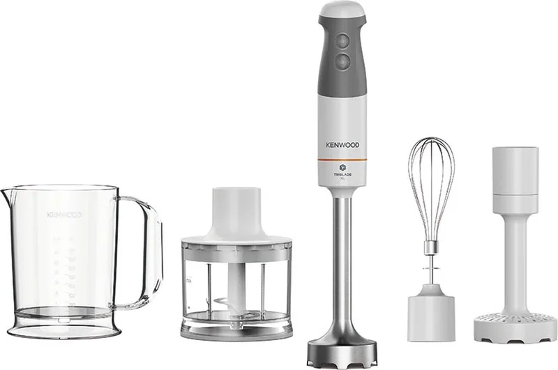 HBM40.306WH Triblade XL Staafmixer Wit/Grijs de Kenwood en Gris – photo produit
