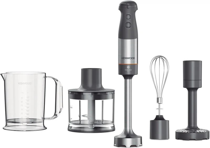 HBM60.307GY Triblade XL Staafmixer Zwart/RVS von Kenwood in Grau – Produktfoto