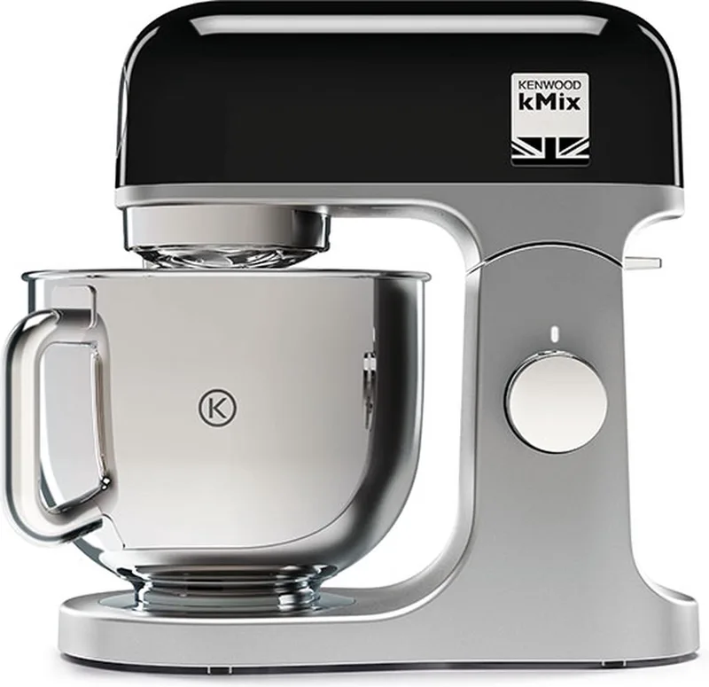 kMix KMX750BK - Keukenmachine - Zwart - 1000 Watt - Stijlvol design fra Kenwood i Aluminium – produktbillede