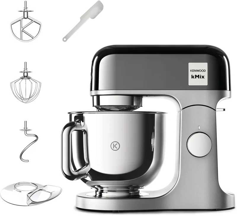 kMix KMX760BC - Keukenmachine - Zwart/Zilver by Kenwood in Black – product photo