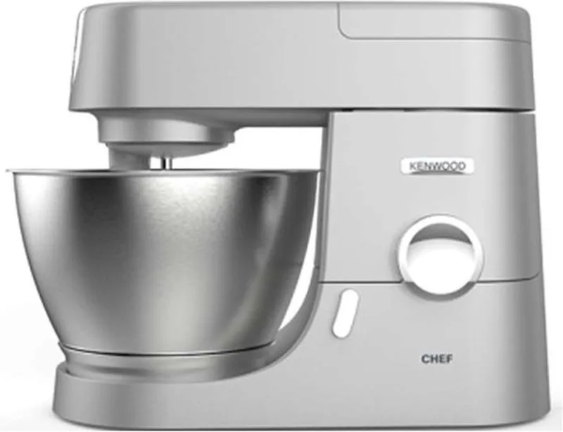 KVC3160S Keukenmachine CHEF 1000w 4,6ltr + Blender Garde Deeghaak Vleesmolen by Kenwood in Silver – product photo