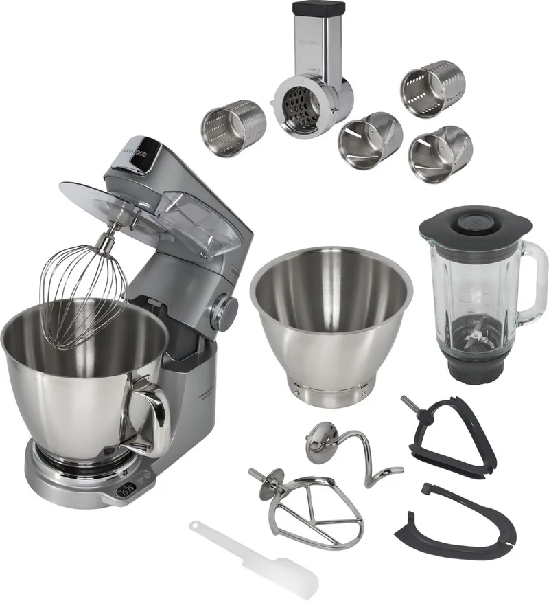 KVL 85.314SI Titanium - Chef Baker - Keukenmachine by Kenwood in Silver – product photo