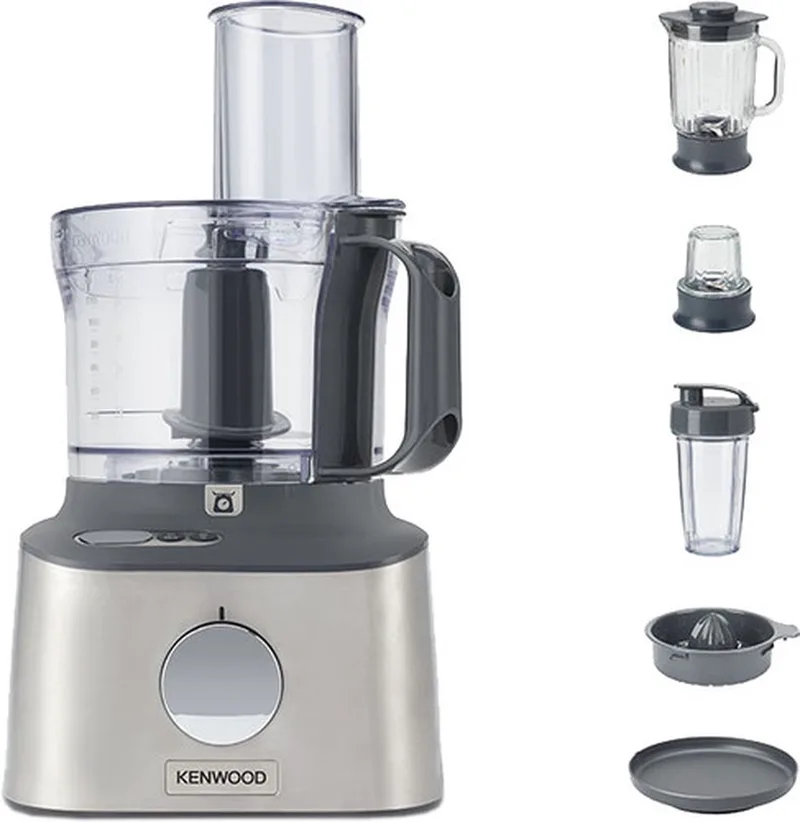 Multipro compact+ FDM316SS - Foodprocessor by Kenwood in Black – product photo