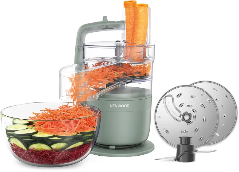 MultiPro Go FDP23.140GR - Foodprocessor - Eucalyptus - Express Serve - Go collectie by Kenwood in Green – product photo