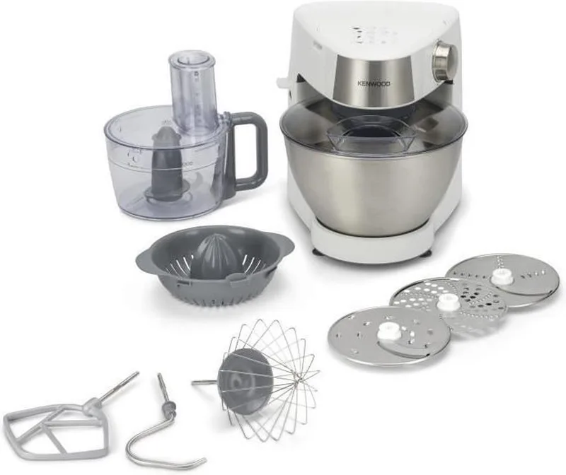 PROSPERO+ keukenmachine 1000 W 4,3 l Roestvrijstaal fra Kenwood i Hvid – produktbillede