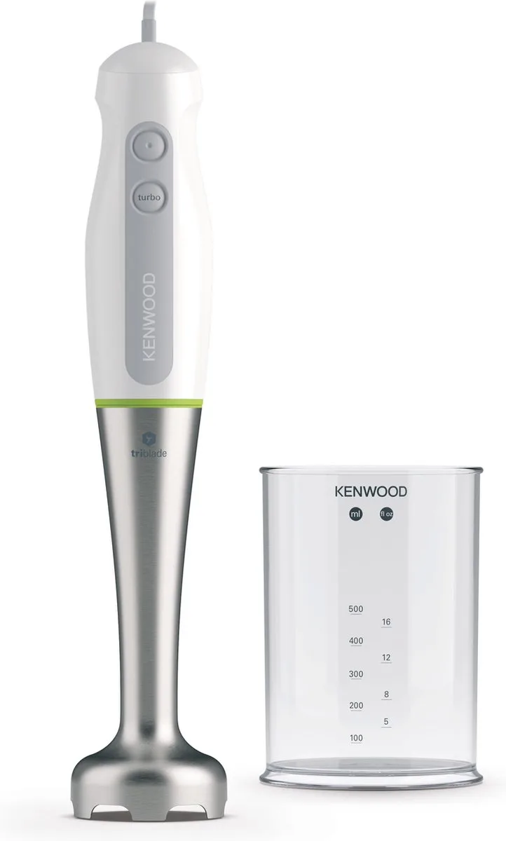 staafmixer Triblade HDP106WG by Kenwood in White – product photo