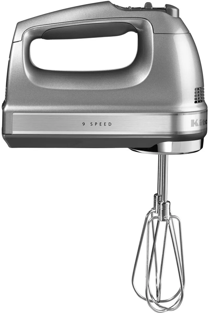 Artisan 5KHM9212ECU - Handmixer - 85 W - 9 Snelheden by KitchenAid in Contour Silver – product photo