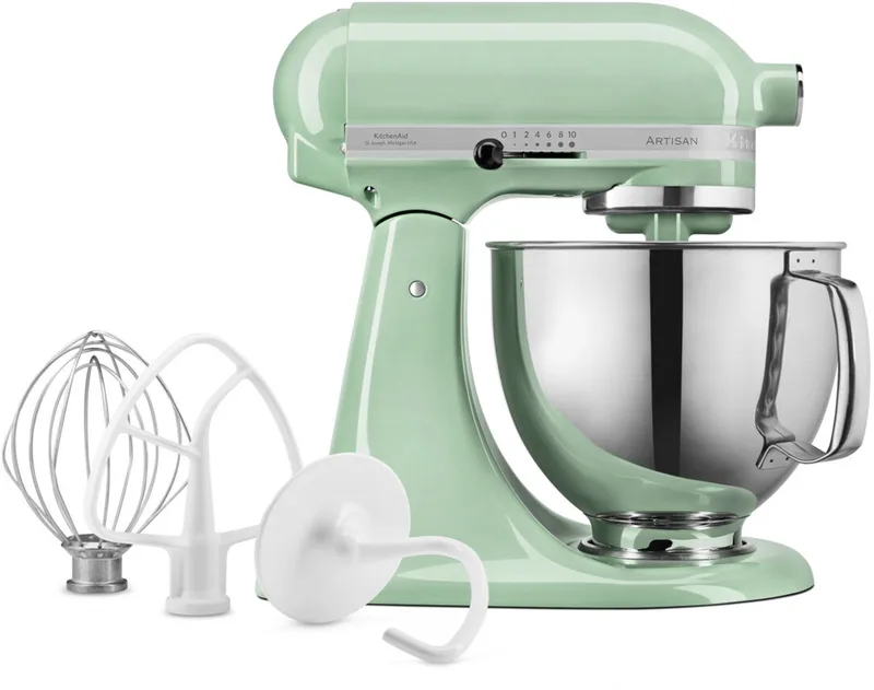 Artisan 5KSM125EPT - Keukenmachine - 4,8 L - 3 menghaken fra KitchenAid i Pistache groen – produktbillede