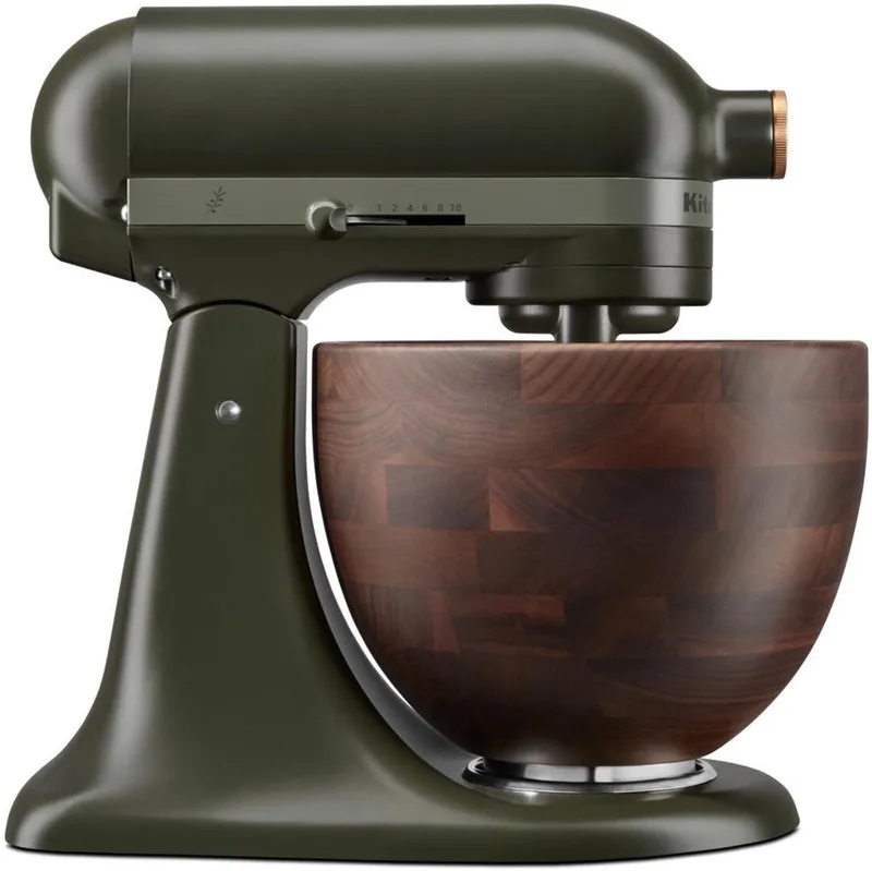 Artisan 5KSM180WSEEG - Mixer - 4,7L kom - Draadgarde - Kneedhaak - Menghaak by KitchenAid in Evergreen – product photo