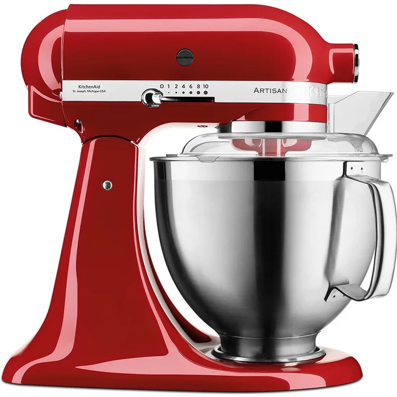 Artisan keukenmachine 4,8 liter 5KSM185PSEER - Keizerrood von KitchenAid in Keizer Rood – Produktfoto