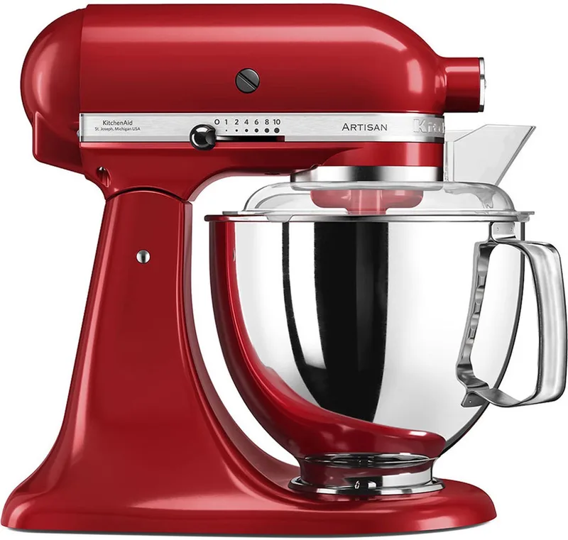 Artisan KSM175PSEER - Keukenmachine - Empire Red by KitchenAid in Keizerrood – product photo