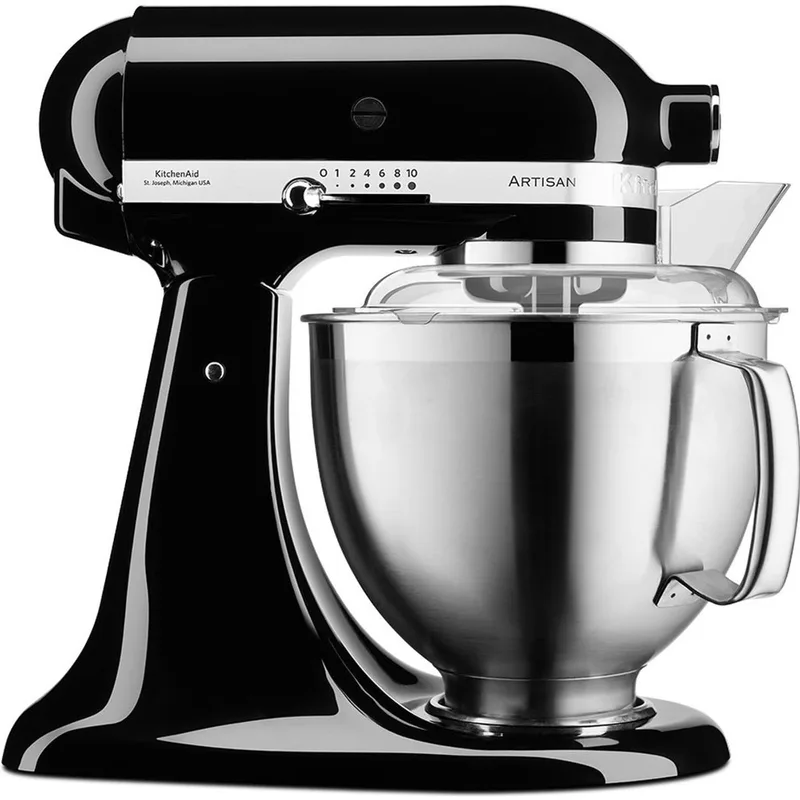 Artisan KSM185 keukenmachine - Zwart - 5KSM185PSEOB by KitchenAid in Onyx Zwart – product photo