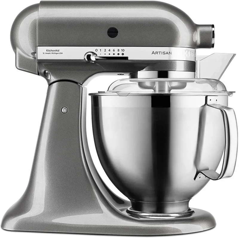 Artisan Serie - Staande Mixer - 300 W - Medaillon by KitchenAid in Silver – product photo