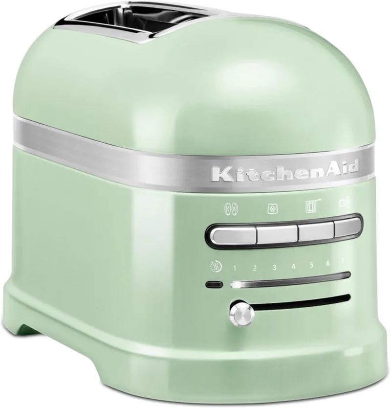 Artisan Toaster für 2 Scheiben Pistachio von KitchenAid in Pistache green – Produktfoto