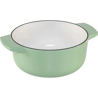 Cast Iron Casserole pan - 22cm - 5,2L - pistache by KitchenAid in Green – product photo 2 of 2