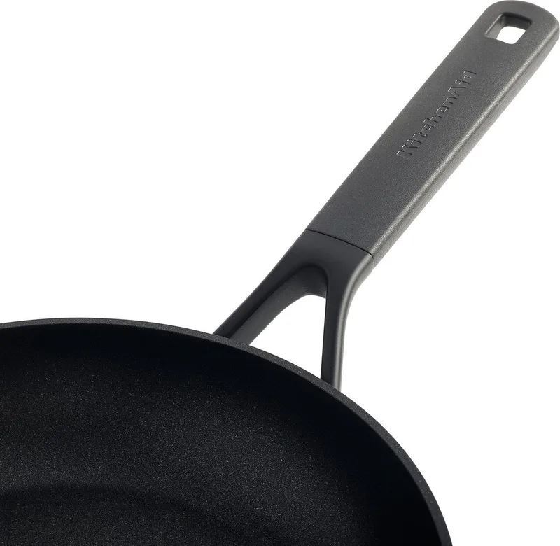 Classic Forged Aluminium koekenpan ø24cm - inductie - anti-aanbak fra KitchenAid i Sort – produktbillede