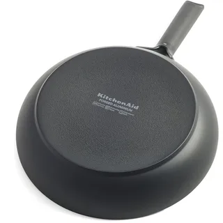 Classic Forged Aluminium koekenpan ø24cm - inductie - anti-aanbak - PFAS-vrij by KitchenAid in Black – product photo 3 of 5