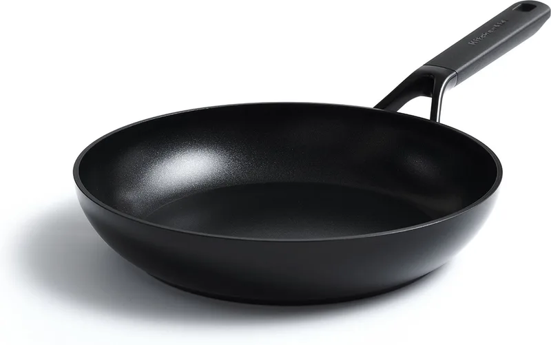 Classic Forged Aluminium koekenpannen set 2-delig - inductie - anti-aanbak - PFAS-vrij de KitchenAid en Noir – photo produit