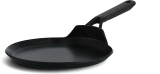 Classic Forged Pannenkoekenpan 24cm - PFAS-vrije antikleeflaag - Koekenpan inductie - Keramische koekenpan - Ovenbestendig tot 160°C fra KitchenAid i Sort – produktbillede 1 af 6