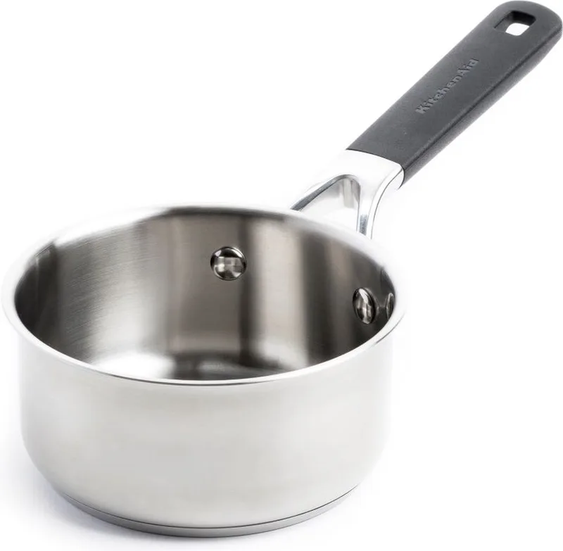 Classic Stainless Steel Steelpan 16cm - 1,5L by KitchenAid in Silver – product photo 1 of 4