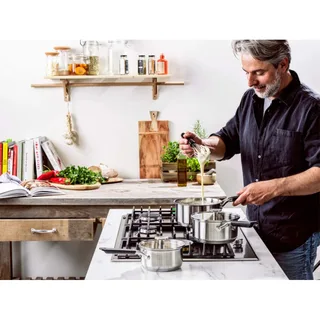 Classic Stainless Steel Steelpan 16cm - 1,5L by KitchenAid in Silver – product photo 4 of 4