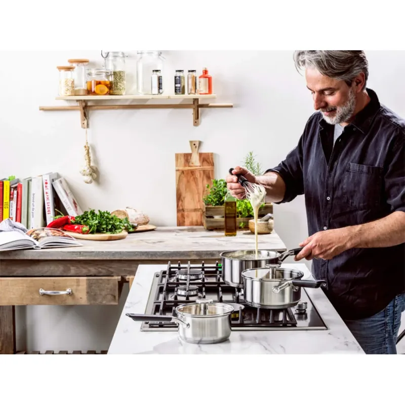 Classic Stainless Steel Steelpan 16cm - 1,5L by KitchenAid in Silver – product photo 4 of 4