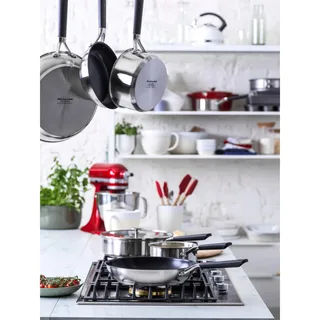 Classic Stainless Steel Steelpan 16cm - 1,5L by KitchenAid in Silver – product photo 2 of 4