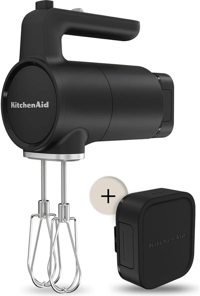 Draadloze Handmixer 5KHMR762BM - Keukenmixer Elektrische Mixer. van KitchenAid in Matte Black – productfoto