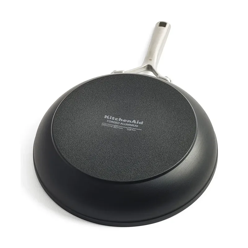 Forged Hardened Aluminium 2-Delige Braadpan Set 20cm - 28cm by KitchenAid in Black – product photo 2 of 5