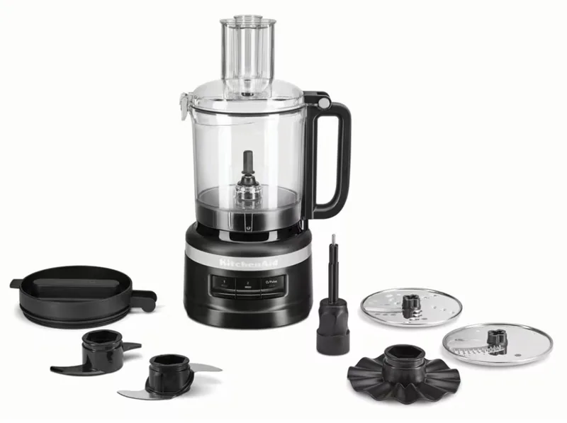 KitchenAid 5KFP0921EBM - Foodprocessor - 2.1 L - 250 W by KitchenAid in Mat Zwart – product photo