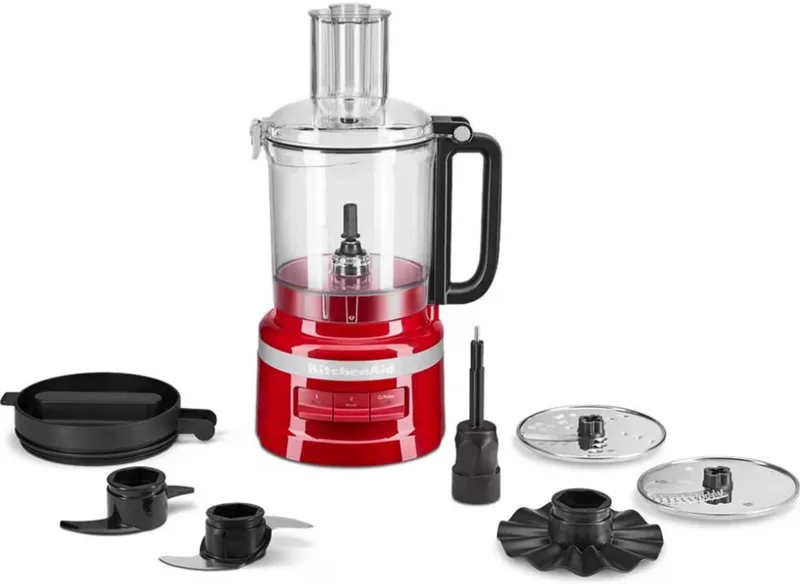 KitchenAid 5KFP0921EER - Foodprocessor - Keizer - 2.1 L - 250 W by KitchenAid in Red – product photo