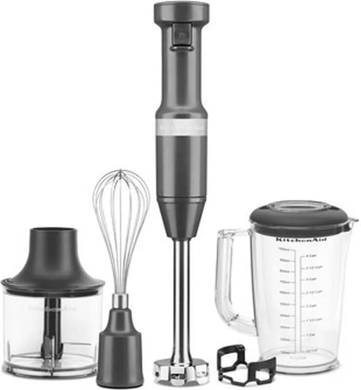 KitchenAid 5KHBV83EDG staafmixer 1 L 180 W grijs van KitchenAid – productfoto