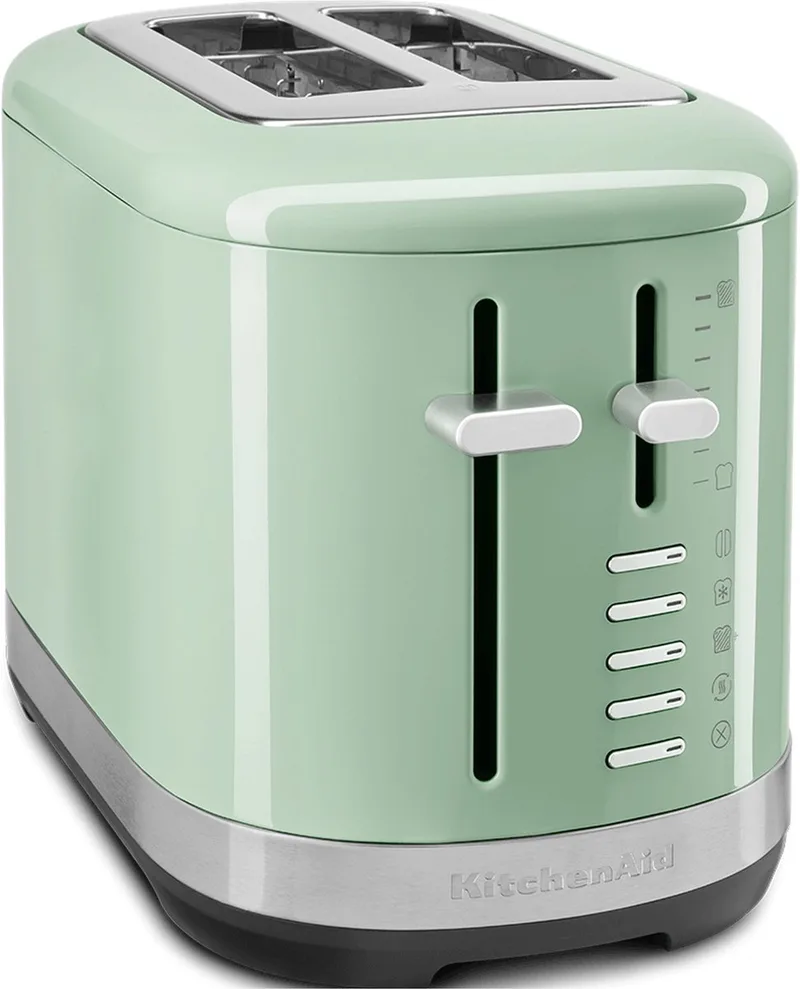 KitchenAid 5KMT2109EPT - Broodrooster - 2 Sleuven - 1100 W - Inclusief kruimellade by KitchenAid in Green – product photo