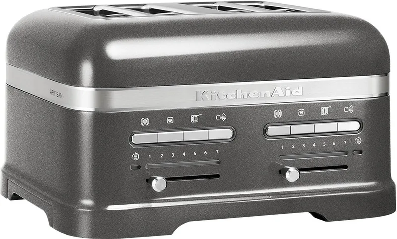 KitchenAid 5KMT4205EMS - Broodrooster - Zwart by KitchenAid in Medallion Silver – product photo