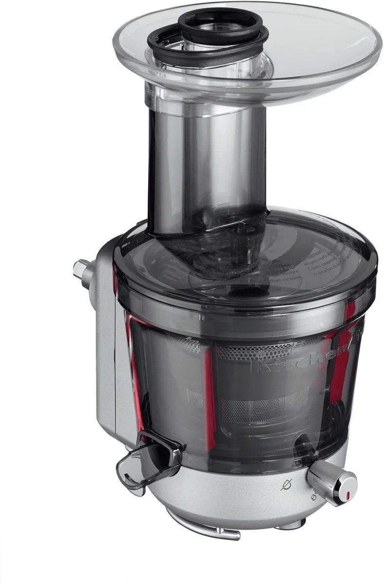 KitchenAid 5KSM1JA - Slowjuicer - Voor mixer by KitchenAid in Silver – product photo