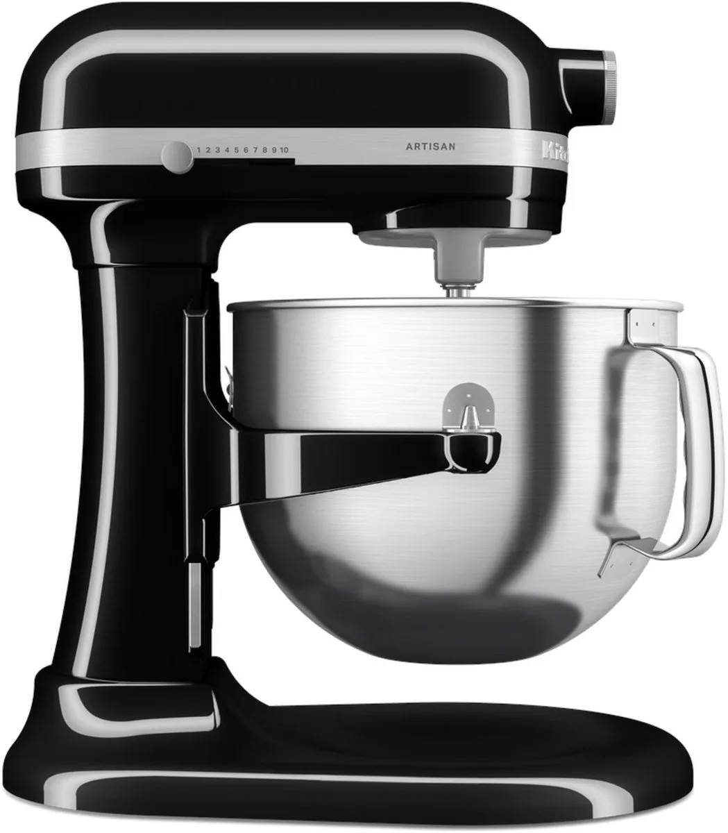 KitchenAid 5KSM70SHXEOB Staande mixer 375 W Zwart, Grijs, Roestvrijstaal de KitchenAid – photo produit