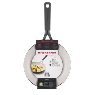Open - Koekenpan - 20 cm - Alle Warmtebronnen by KitchenAid in Black – product photo 1 of 5