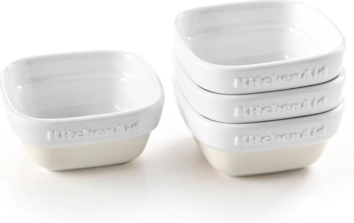 Ramekin set 3 pcs KitchenAid by KitchenAid in White – product photo