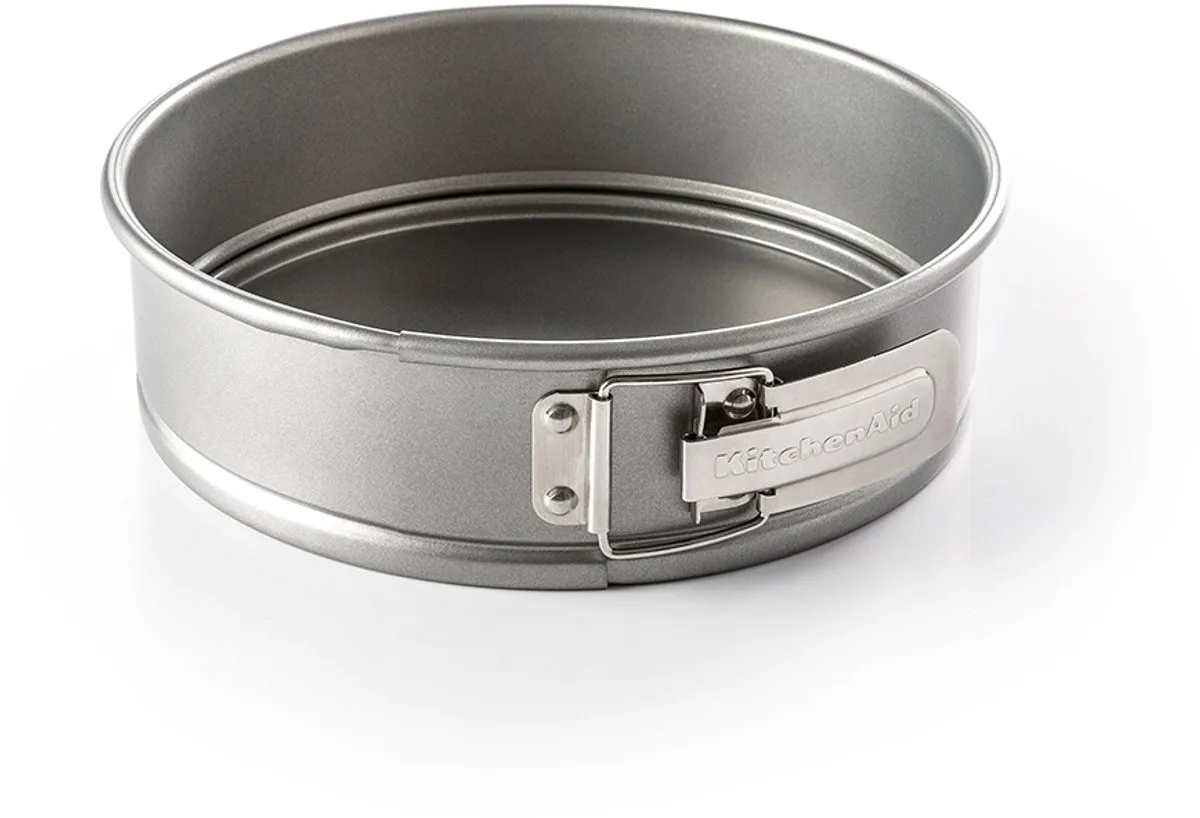 Springvorm 24cm - PFAS-vrije antikleeflaag - Gealuminiseerd staal - Ovenbestendig tot 230°C - Rond van KitchenAid in Grijs – productfoto