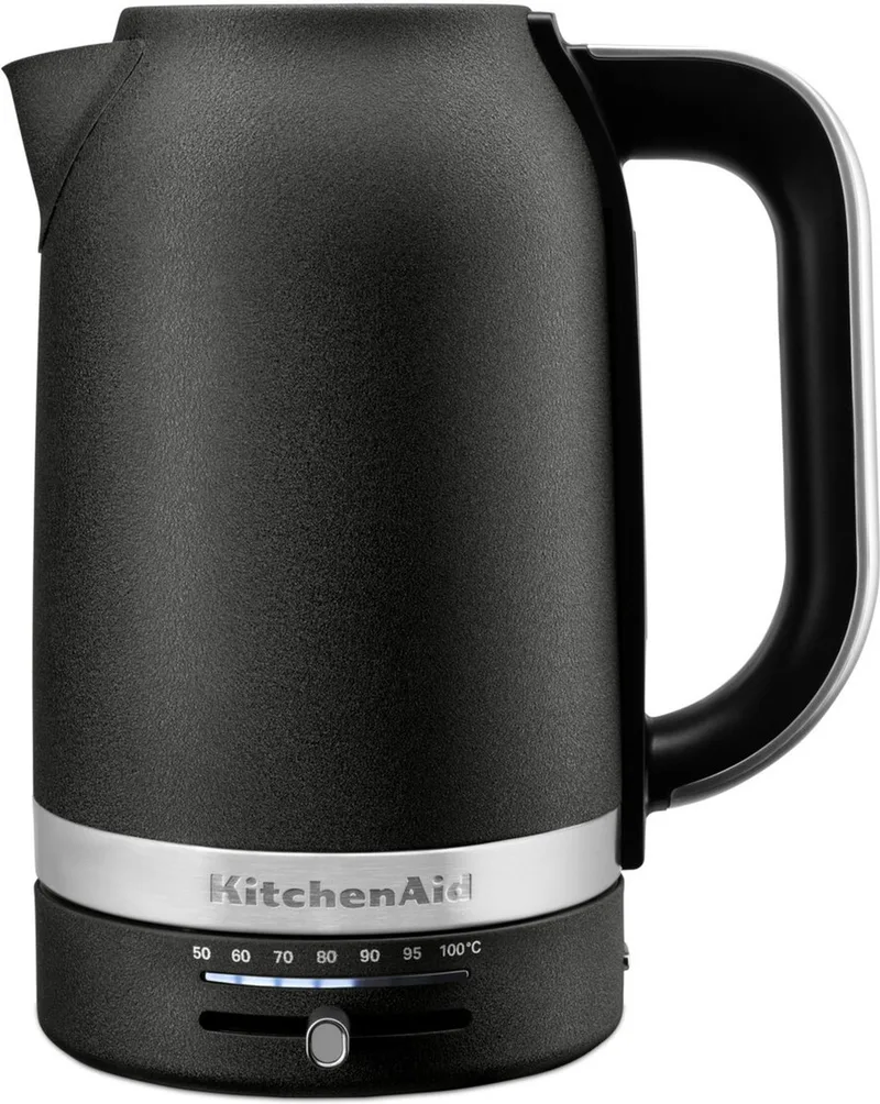 Waterkoker - 1.7L - 5KEK1701EBK by KitchenAid in Cast iron black – product photo
