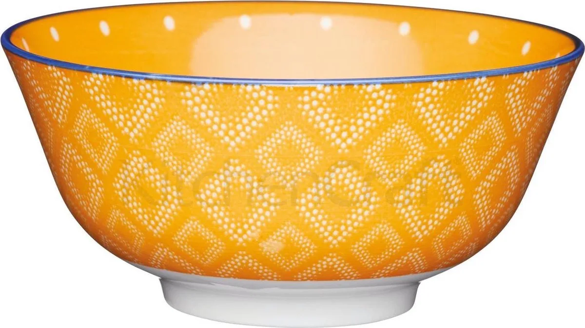 Bol En Céramique à Pois de KitchenCraft en Orange – photo produit