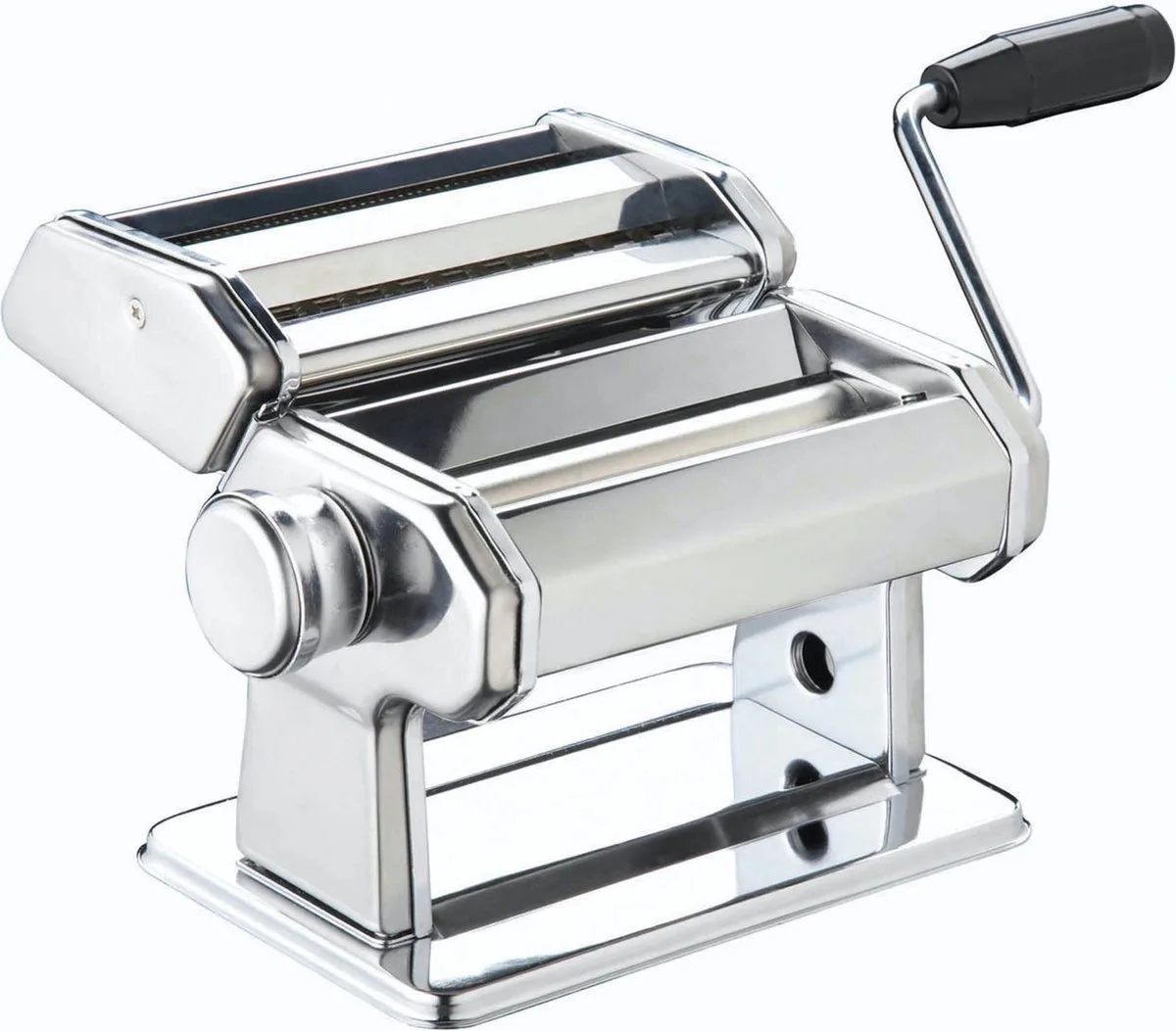 World of Flavours Pastamachine - Roestvrij Staal Zilverkleurig by KitchenCraft in Silver – product photo