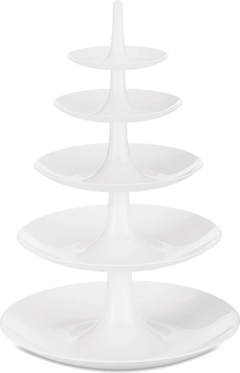 Babell Big - Etagère - 5-laags by Koziol in White – product photo