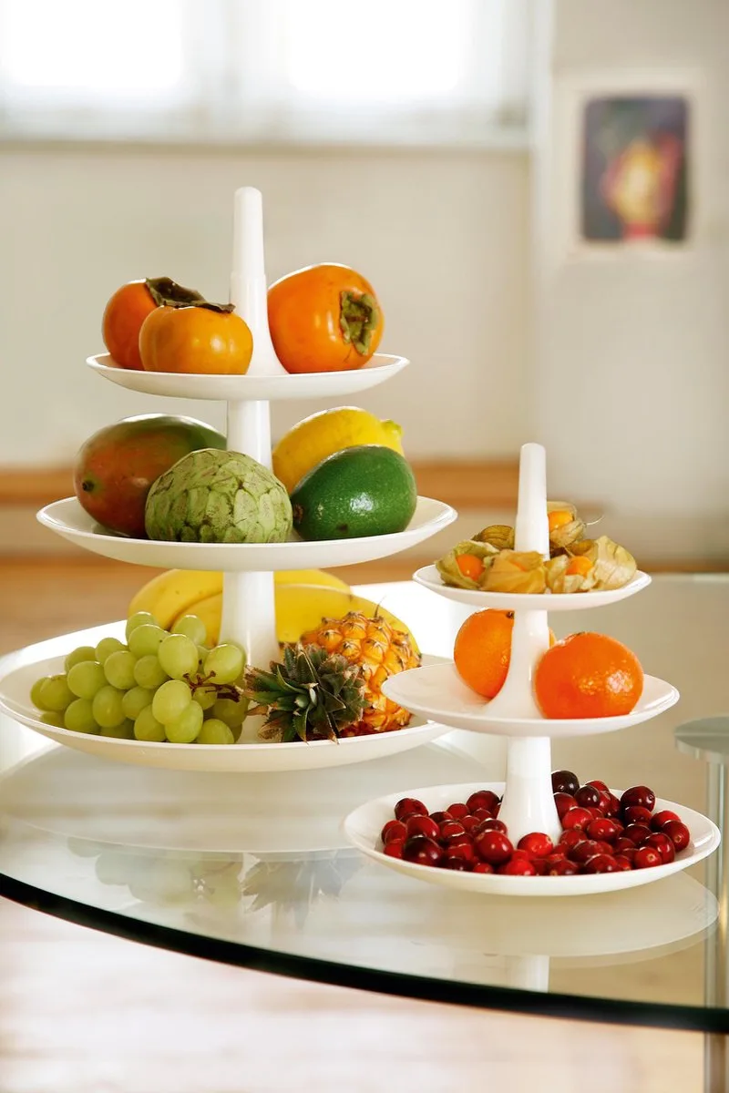 Babell Etagere - 3 laags - Large van Koziol in Wit – productfoto