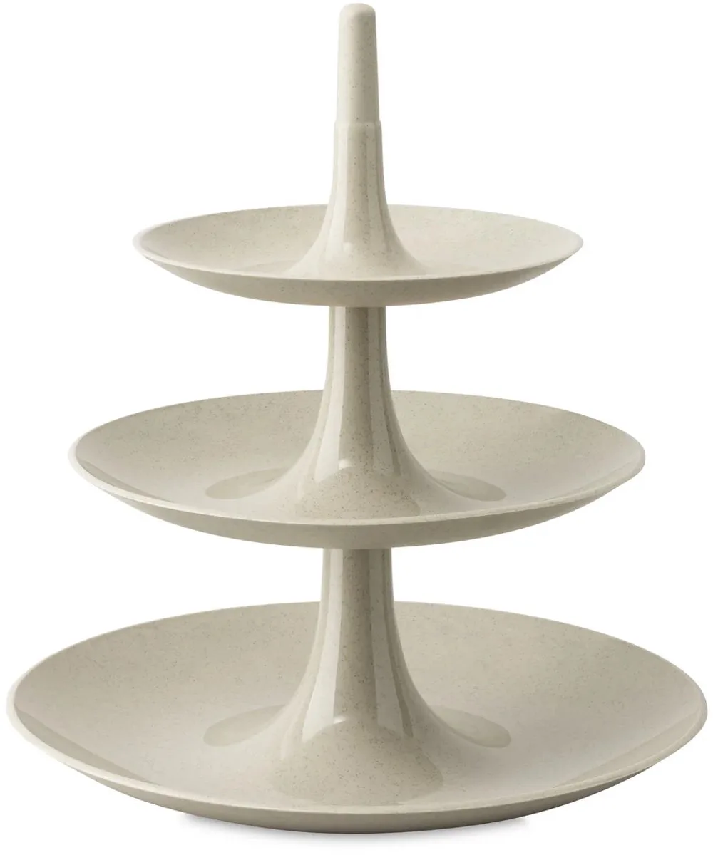 Babell Etagere - 3 laags - Large - Woestijn Zand by Koziol in Nature desert sand – product photo