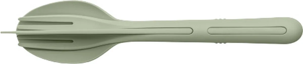 Bestekset Klikk 22,2 Cm Thermoplast 3-delig de Koziol en Vert clair – photo produit