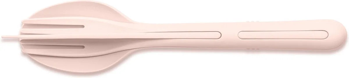 Bestekset Klikk 22,2 Cm Thermoplast 3-delig de Koziol en Rose – photo produit