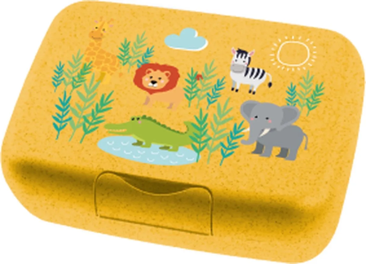 Bio Circulair Candy L Lunchbox - Africa van Koziol in Paars – productfoto