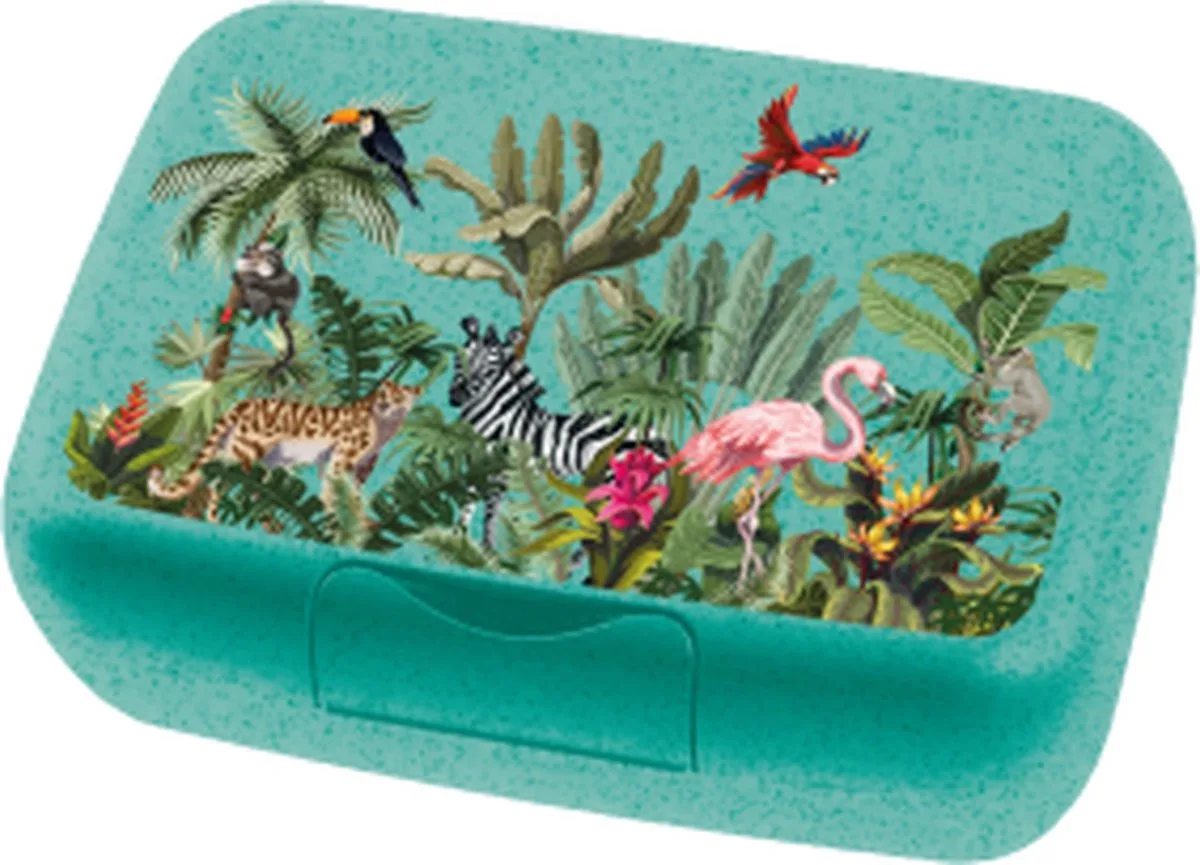 Bio Circulair Candy L Lunchbox - Jungle von Koziol in Lila – Produktfoto